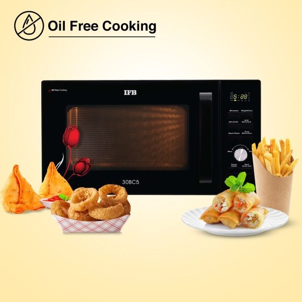 IFB 30BC5 Conv - 30 Litres Convection Microwave Oil Free Cooking | Auto Cook Menus | Fermentation | Yoghurt - Image 4