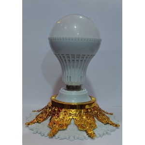 Fancy 2 In 1 B22 And E27 Bottom Lamp Holder With 12 Watt LED BULB 1 Year Warranty