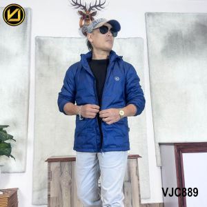 VIRJEANS (VJC889) Dawn Ultra Light Jacket For Men- Blue