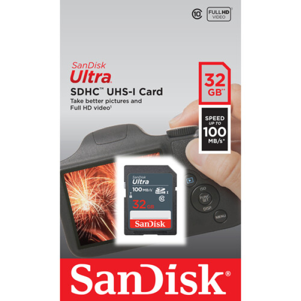 SanDisk 32GB Ultra SDHC UHS-I Memory Card - Image 3