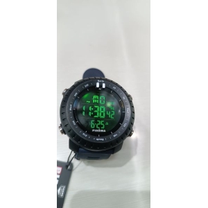 Big Display Digital Rubber Strap Sports Watch For Men - Black | Fashion Big Display Sports Watch For Men