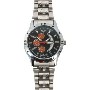 Nf9124 Day Date Function Analog Watch For Men - Beige / Brown | Watch For Men