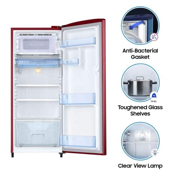 SAMSUNG 192 Litres Single Door Refrigerator RR20C20C2RH/IM - Image 5