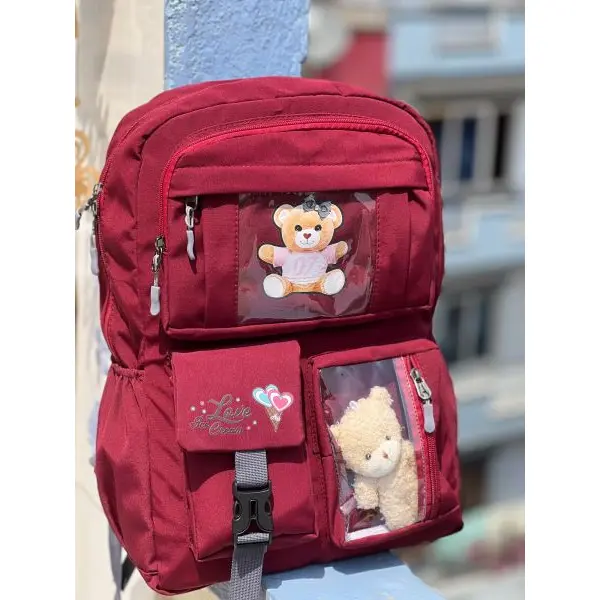 New Korean Ladies Fashion Backpack For College And School |Travel Bag For Girls |Bag For School And College Purposes - Image 4