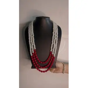 3 Layer pearl Necklace