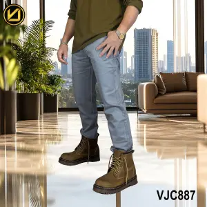 VIRJEANS (VJC887) Cotton Pant For Men-Blue