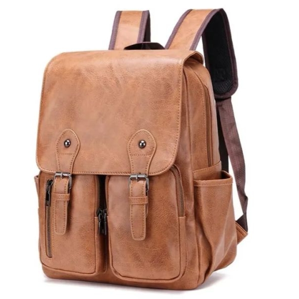 PU Leather Bag For School College Bag For Men  |Laptop Bag For Official Use - Image 3