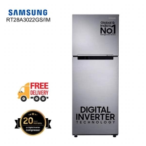 SAMSUNG 253 Litres Frost Free Double Door Refrigerator RT28A3022GS/IM