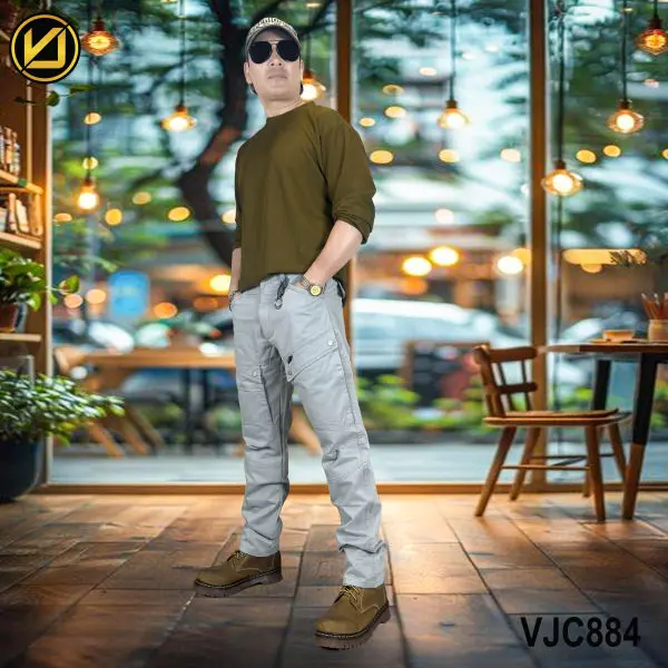 VIRJEANS (VJC884) Front Cargo Box Pant For Men- All Colors - Image 5
