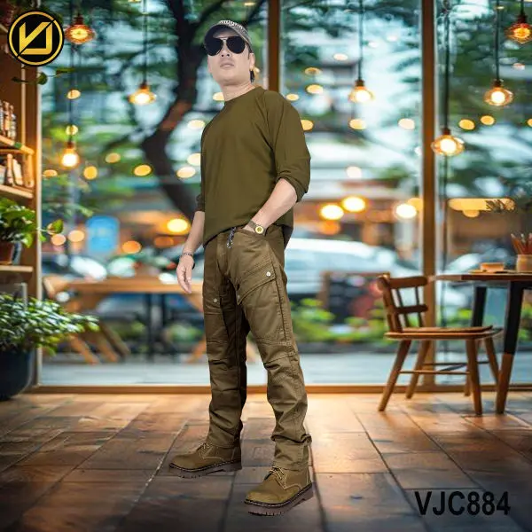 VIRJEANS (VJC884) Front Cargo Box Pant For Men- All Colors - Image 3