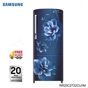 SAMSUNG RR20C2722CU/IM - 192 Litres Direct Cooling Single Door Refrigerator (Camellia Purple)