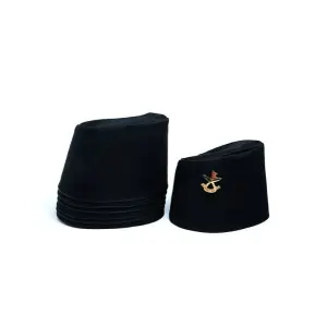 Black Dhaka Topi And Khukuri Cross