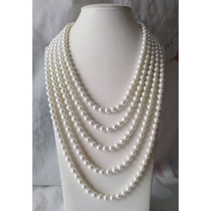 5 Layer Pearl Necklace