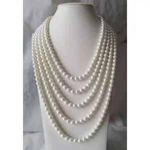 5 Layer Pearl Necklace