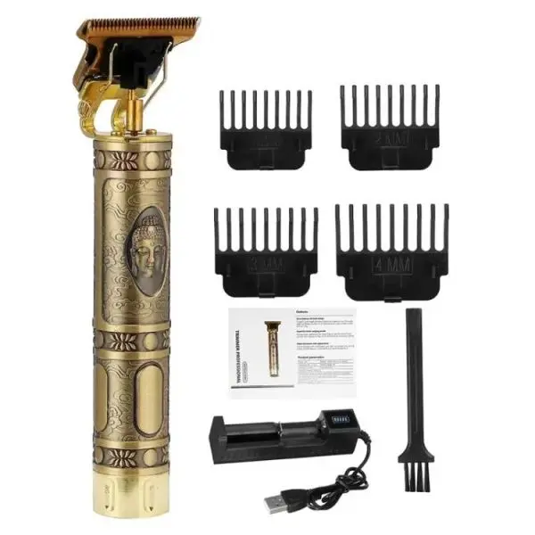 Vintage T9 Electric Hair Clipper Professional Hair Trimmer For Men - Image 2