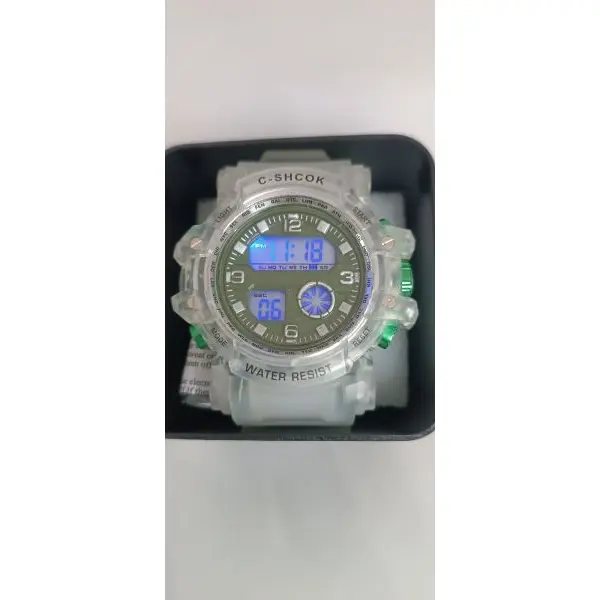 New Digital Fashion Candy Electronic Multifunction Sports Watch for Men - Image 4