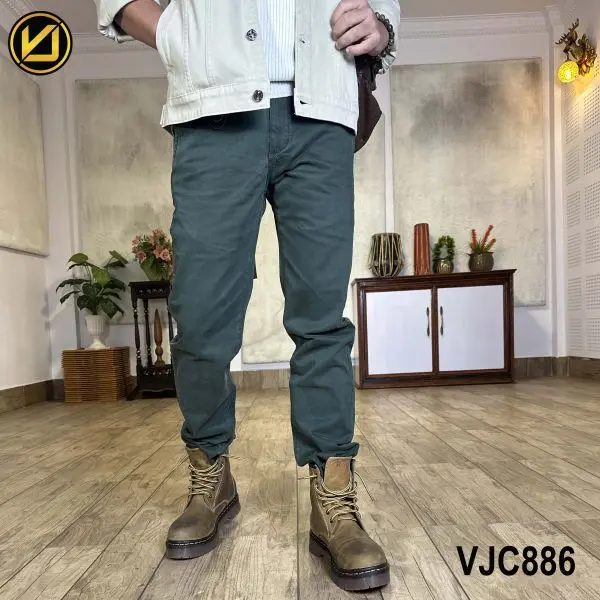 VIRJEANS (VJC886) Stretchable Cotton Pant For Men-All Colors - Image 3