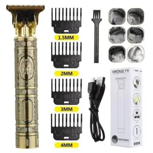 Vintage T9 Electric Hair Clipper Professional Hair Trimmer For Men