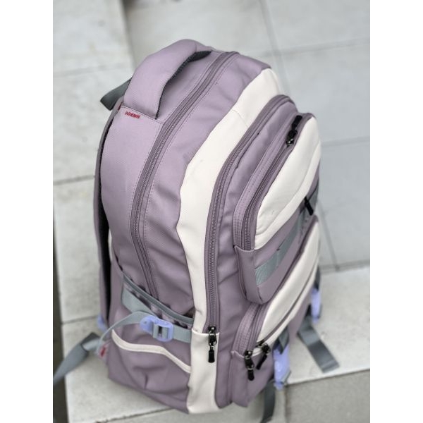 Trendy Unisex Nylon Backpack – Large Capacity Casual Shoulder Bag for School, College & Office - Image 5