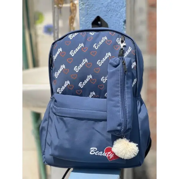 2 In 1 New Korean Ladies Fashion Backpack For College And School |Travel Bag For Girls |Bag For School And College Purposes - Image 3