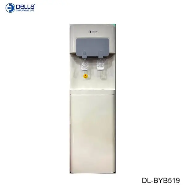 DELLA DL-BYB519 Water Dispenser Normal Hot & Cold With Compressor Cooling & Refrigerator Cabinet - Image 3