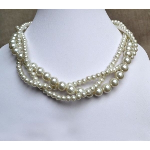 Pearl Beaded Adjustable Choker