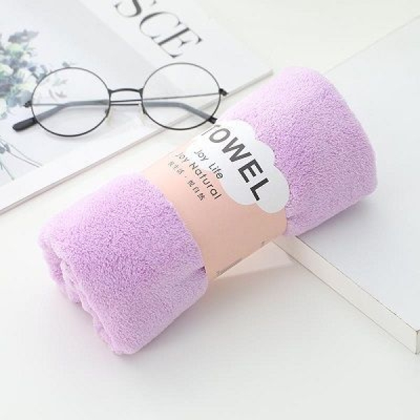 Pack Of 2 Coral Velvet Soft Face Hand Towel - Image 3
