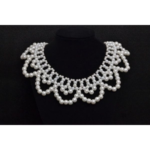 Pearl Beaded Choker