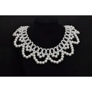 Pearl Beaded Choker