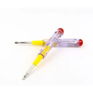 2pc New 100-500V LED Electric Test Tester Pen Screwdriver Voltage Detector Probe