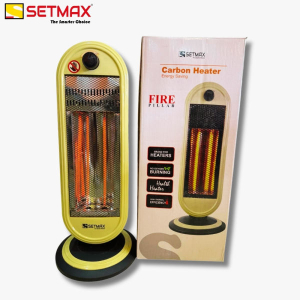 Setmax 2 Rod Carbon Heater | Fire Pillar | 1200 W | Oscillation
