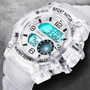 Men Digital Watch Military Sports Swimming Big Watches Fashion 30M Waterproof Electronic Wristwatch