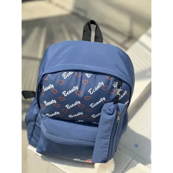 2 In 1 New Korean Ladies Fashion Backpack For College And School |Travel Bag For Girls |Bag For School And College Purposes - Image 4