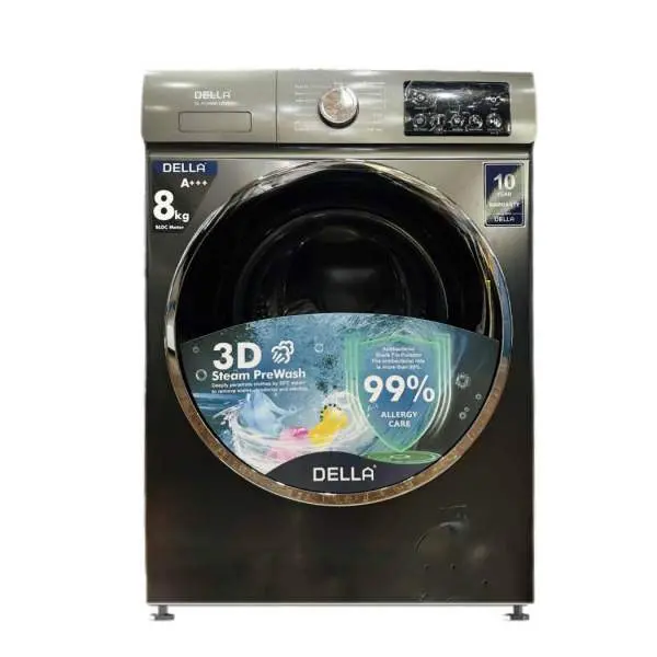 Della 8 Kg Fully Automatic Front Load Washing Machine - Image 3