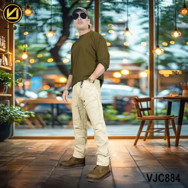 VIRJEANS (VJC884) Front Cargo Box Pant For Men- All Colors - Image 4