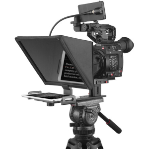 Desview T12S 12.9in Portable Teleprompter for Phone Tablets with Remote Control