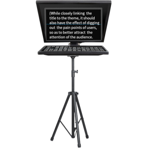 Desview T17 Teleprompter Set with Self-Reversing Monitor
