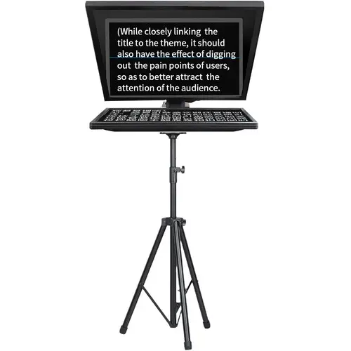 Desview T17 Teleprompter Set with Self-Reversing Monitor
