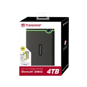 Transcend 4TB StoreJet 25M3C Type-C External HDD