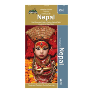 Trekking Guide Nepal Map Cover