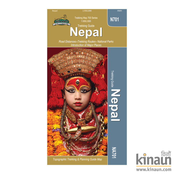 Trekking Guide Nepal Map Cover