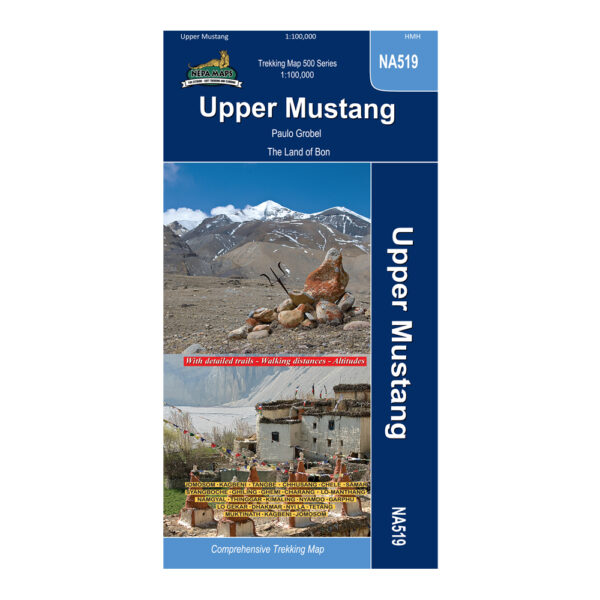 Upper Mustang The Land of Bon Map Cover