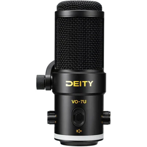 Deity. Microphones VO-7U Dynamic Supercardioid USB Streamer Microphone Kit with Boom Arm (Black) - Image 3