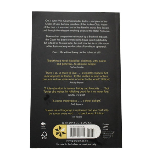 A Gentleman in Moscow - Amor Towles Amor Towles - Image 3