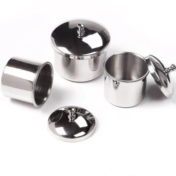 Stainless Steel Nail Cup Set for Professionals - Image 3