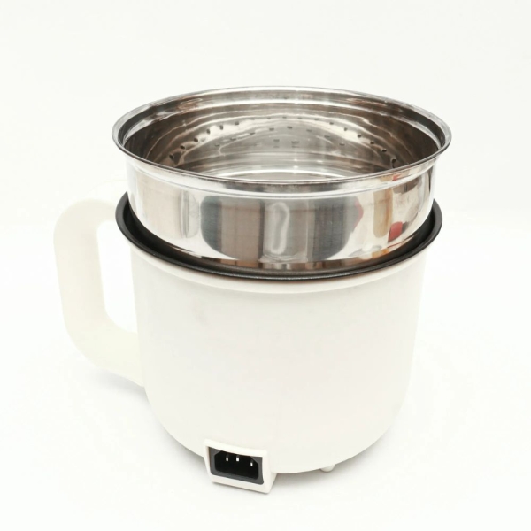 (A028492) Egg Boiler And Momo Steamer 18 Cm White