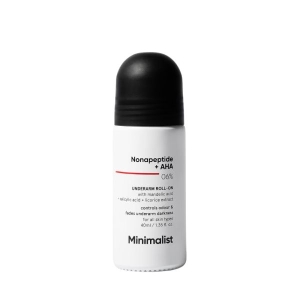 Minimalist Nonapeptide + AHA 6% Underarm Roll-On 40ml