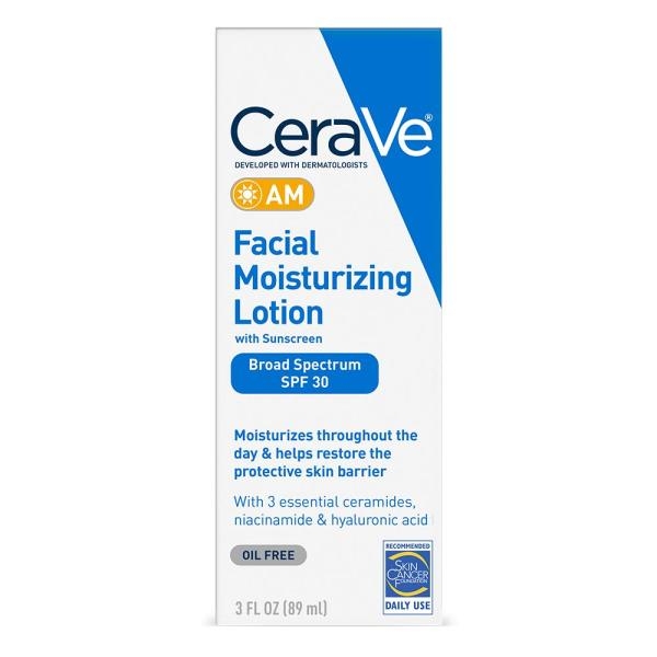 CeraVe AM Facial Moisturizing Lotion - 89ml - Image 2
