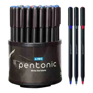 Black Ball Pen Pentonic (set of 5pcs) By Mitrata