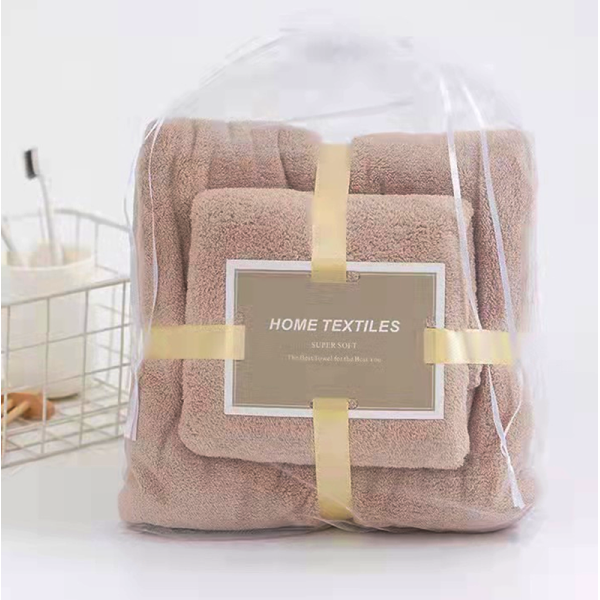 KOJA Home Textiles High-Density Coral Fleece Absorbent Soft Bath + Face Towel - Image 3